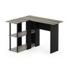 HOMLUX L Shaped Computer Desk Corner Study Writing Desk with Open Storage Shelves for Home Workspace - 4 of 4