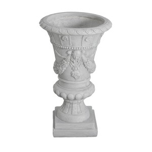 Christopher Knight Home Karen Outdoor Handcrafted Lightweight Concrete Garden Urn Planter - 1 of 4