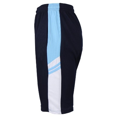 Galaxy By Harvic Women's Loose Fit Moisture Wicking Performance Quick Dry Mesh Shorts With Side Block Design