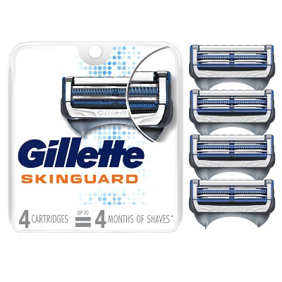 Gillette SkinGuard Men's Razor Blade Refills - 4ct