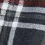 black plaid