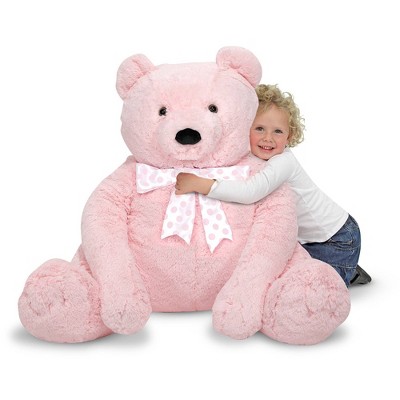 pink stuffed bear