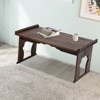 YIYIBYUS Foldable Bay Window Wood Table, Floor Table for Tea & Coffee - 2 of 4