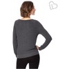 Aeropostale Womens Skull Boat-Neck Sweatshirt - 2 of 3