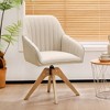 LOVMOR Swivel Desk Chair Without Wheels - 2 of 4