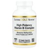 California Gold Nutrition High Potency Vitamin B Complex with Thiamin HCI, Niacin, Pantothenic Acid and Inositol, 90 Veggie Capsules - 2 of 4