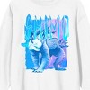 Godzilla x Kong: The New Empire Shimo Crew Neck Long Sleeve Adult White Sweatshirt - 2 of 3