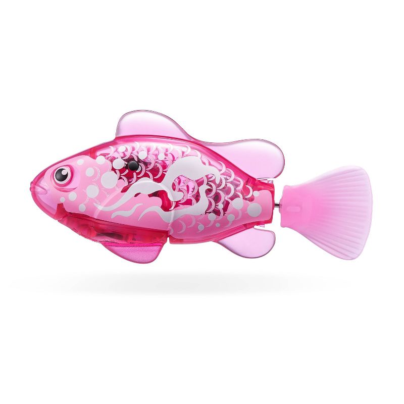 Robo Fish Series 3 Robotic Swimming Fish Pet Toy - Pink by ZURU, 3 of 9