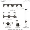 Livex Lighting Quincy 2 - Light Vanity in  Black Chrome - 4 of 4