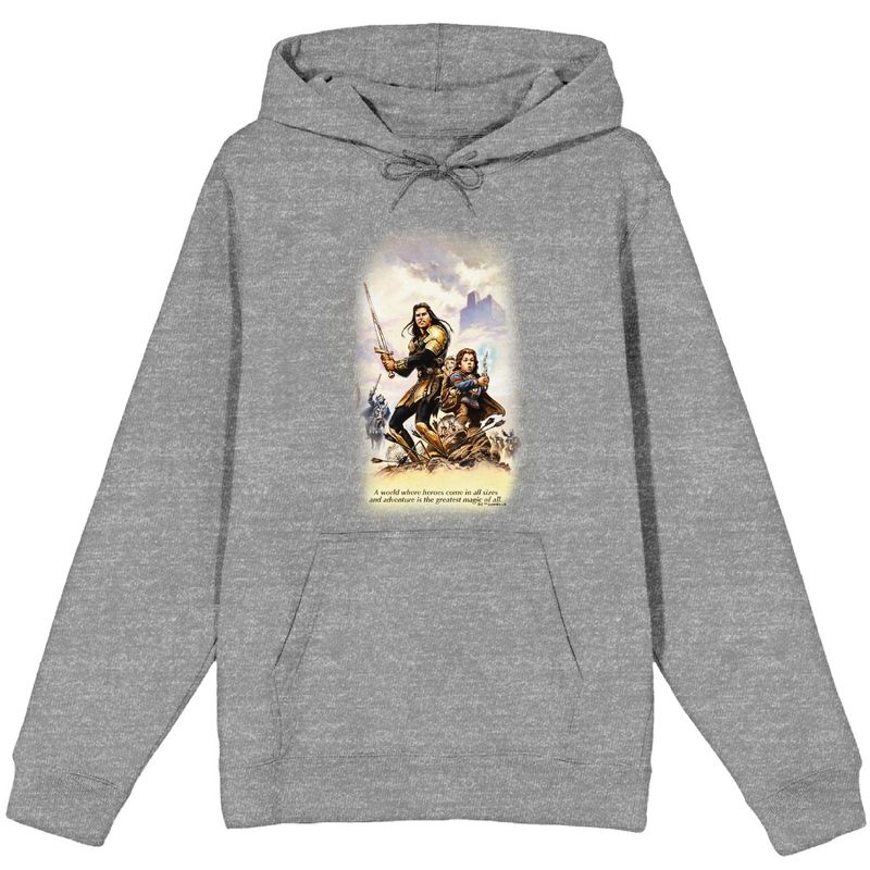 Willow Madmartigan & Willow Illustrated Page Adult Long Sleeve Hoodie, 1 of 3