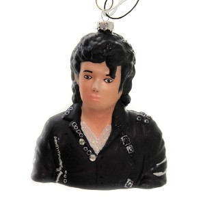 Cody Foster 4.5 Inch Michael Jackson Ornament Music Legend Icon Tree Ornaments - 1 of 3