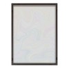 Kate and Laurel Blake Marble 27 Framed Printed Glass by Jessi Raulet of Ettavee, 18x24, Gray - 4 of 4