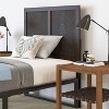 Merrick Lane Raised Panel Wooden Adjustable Headboard Only - image 2 of 4