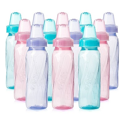 Evenflo Feeding Classic Tinted Plastic And Silicone Baby Bottles