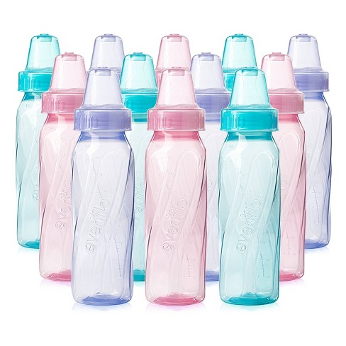 Evenflo Feeding Classic Clear Plastic Baby Bottles - 8oz : Target
