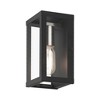 Livex Lighting Gaffney 1 - Light Wall Light in  Black/Brushed Nickel - 2 of 4