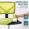 LOVMOR Armless Desk Chair Small Home Office Chair with Lumbar Support - 4 of 4