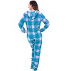 Alexander Del Rossa Women's Hooded Footed Pajamas, Plush Adult Onesie, Winter PJs with Hood - image 2 of 3