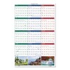 Earthscapes Recycled Reversible/Erasable Yearly Wall Calendar, Nature Photos, 32 x 48, White Sheets, 12-Month (Jan-Dec): 2025 - 2 of 3