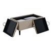 Designs4Comfort Magnolia Storage Ottoman with Trays - Breighton Home - 4 of 4