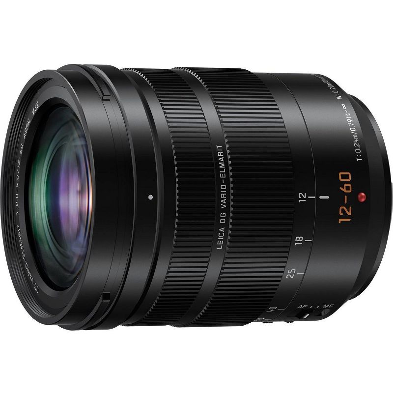 PANASONIC LUMIX G Leica G Vario-ELMARIT Professional Lens, 12-60MM, F2.8-4.0 ASPH, MIRRORLESS Micro Four Thirds, Power O.I.S, H-ES12060 (USA Black), 1 of 5