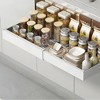 Expandable Pull Out Cabinet Organizer, Heavy Duty Slide Out Drawers Fixed With Adhesive Cabinet Shelves For Kitchen Pantry Bathroom - 3 of 4