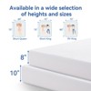 Vipbear 8/10 Inch RV Mattress with Tencel Cover,Premier Cooling Green Tea/Gel Firm Memory Foam Mattresses Support for Back Pain,CertiPUR-US - 2 of 4