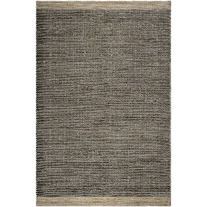 Fab Habitat Machine Washable Hand Woven Kingscote Area Rug Black/Beige - 1 of 4