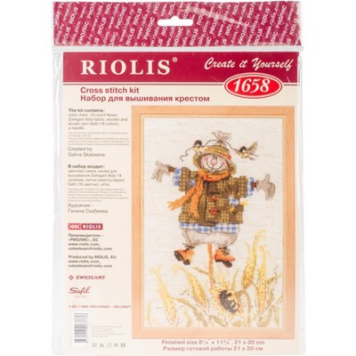 RIOLIS Counted Cross Stitch Kit 8.25"X11.75"-Welcome (14 Count)