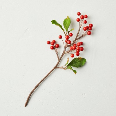 10" Faux Winterberry Plant Stem - Hearth & Hand™ with Magnolia