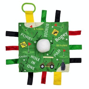 Baby Jack The Learning Lovey Golf Ball Sports Tag Toy Soother 10" x 10" - 1 of 4