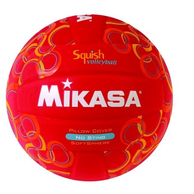 Mikasa Squish Volleyball, Red