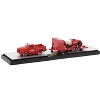 M2 Machines Auto Haulers Chase 1956 Ford F100 Truck & 32 Ford Roadster Coca-Cola - 2 of 2