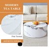 KWPZQEB Simple Cylindrical Coffee Table, Modern Round Coffee Table, 27.5¡± Center Table for Living Room - 4 of 4
