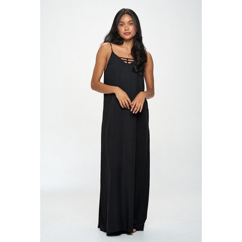 Black maxi store dress target