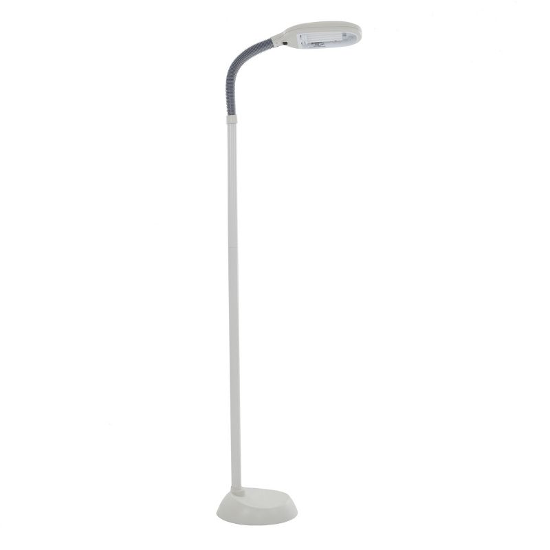 Hasting Home Floor Lamp - Full Spectrum Natural Sunlight Lamp with Bendable Neck - Reading, Craft, Studying, and Esthetician Light, 1 of 7
