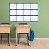 SwiftGlimpse 32"x48" 2025 Wall Calendar Navy Blue - 4 of 4