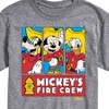 Men's - Disney - Mickey Goofy Donald Firefighter Crew Short Sleeve Graphic T-Shirt - 2 of 4