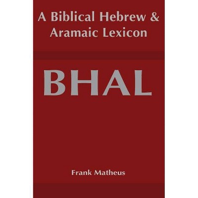 Biblical Hebrew and Aramaic Lexicon - by  Frank Matheus (Hardcover)