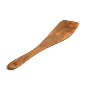 Berard Handcrafted Olive Wood 13 Inch Curved Spatula - 1 of 4