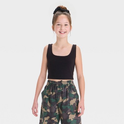 Girls' Square Neck Tank Top - art class™