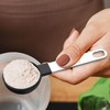 Cheer Collection 10-Piece Measuring Cups & Spoons Set – Stainless Steel Handles, Nesting Design, Dishwasher Safe, BPA-Free - 4 of 4