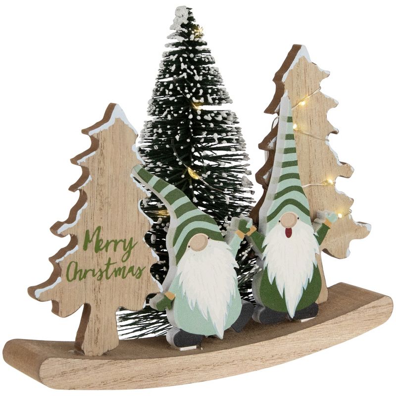 Northlight LED Lighted Gnomes and Christmas Trees Tabletop Decoration - 6.5", 5 of 7
