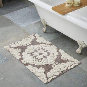 Medallion Collection 100% Cotton Tufted Bath Rug Set of 3 - Better Trends - 1 of 4