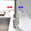 Gulches Commercial LED Kitchen Faucet with Pull Down Sprayer, Single Handle Single Lever Kitchen Sink Faucet - 3 of 4