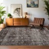 Washable Hallway Runner Rug, Vintage Oriental Floral Low Pile Carpet, Non-Slip & Stain Resistant - 4 of 4