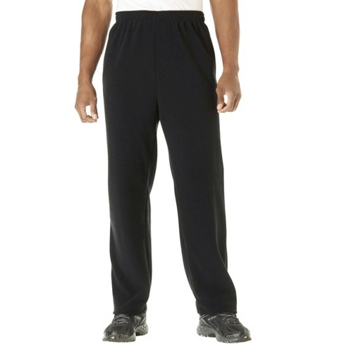 Kingsize Men's Big & Tall Explorer Plush Fleece Pants - Big - Xl, Black :  Target