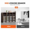 VEVOR Literature Organizers, 36 Compartments Office Mailbox with Adjustable Shelves, Wood Literature Sorter 39.3x12x26.8 inches,EPA Certified - 3 of 4