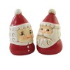 3.5 Inch Mr./Mrs. Claus Salt And Pepper Christmas Johanna Parker Salt And Pepper Shakers - 2 of 3