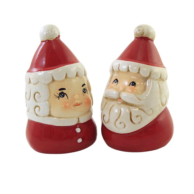 3.5 Inch Mr./Mrs. Claus Salt And Pepper Christmas Johanna Parker Salt And Pepper Shakers, 2 of 4